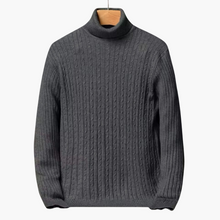 Eugen | Weicher & leichter Rollkragenpullover – Dunkelgrau