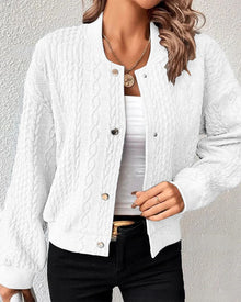 Octavia® | Elegante Bomberjacke – Weiß