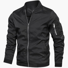 Bomberjacke für Herren - Modern, Leicht & Komfortabel – Schwarz