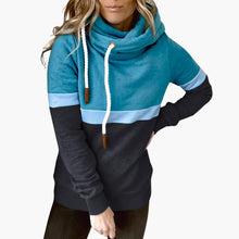 Adriana | Einzigartiger Bunter Hoodie – Dunkelgrau
