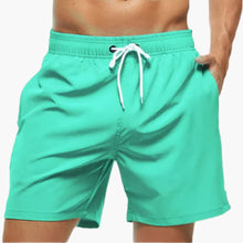 Modische Schwimmshorts - für Herren mit bequemer Passform – Grün
