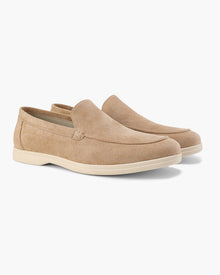 Joseph | Eleganter Schlüpfen Herren-Sommer-Loafer aus Wildleder – Khaki