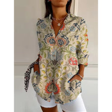 Arahmeshelle - Klassische Bluse Bedruckt Elegant – Mehrfarbig 2