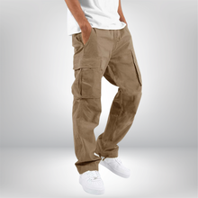 Herren Cargohose Wide Fit | Mit Taschen – Braun