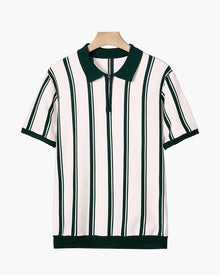 George | Kontrastkragen Weiter Kragen Poloshirt – Grün