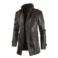 Uilleam - Modische und komfortable Jacke – Dunkelbraun