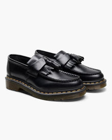 Dylan | Markanter Herren-Loafer aus Leder mit Quasten & Profilsohle – Schwarz