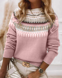 CozyLana™ – Weicher Strickpullover mit Modernem Schnitt – Rosa
