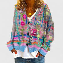 Matilda - Warmer und stilvoller Cardigan – Blau