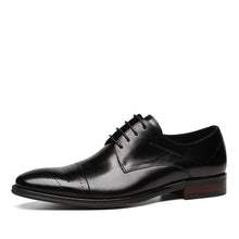 Bulent – Prämie Lederschuhe – Schwarz