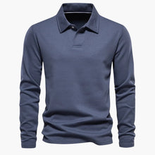 Till | Premium-Poloshirt – Blau