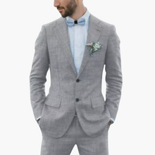 Festlicher Anzug - Herren Stilvoll für Hochzeit & Events – Grau