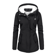 Hilary - Schicke und bequeme Kapuzenjacke – Schwarz
