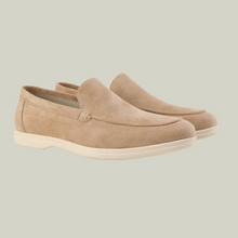 Anton – Eleganter Loafer aus Wildleder – Khaki