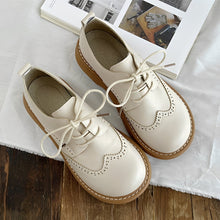 Vanessa - Klassische Oxford-Schuhe für Damen – Weiß