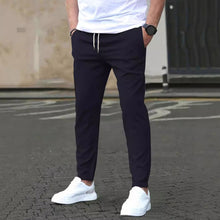 Bekzat - Hose Mit Geradem Bein – Marineblau