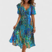Addison | Luftiges Sommerkleid – Blau