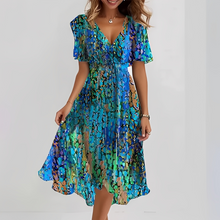 Miya - Damenkleid - ideal für heiße Tage – Blau