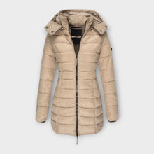 Bernadith - Gefütterter Wintermantel – Khaki