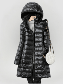 Norlina | Ultraleichte Jacke für stilvolle Wärme – Schwarz