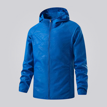 Damen wasserdichte Windjacke – Dunkelblau
