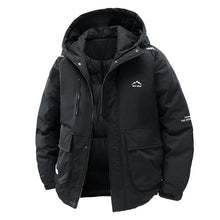 Steppjacke für Herren im funktionellen Stil - Jarvik – Schwarz