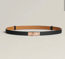 Luxuriöser Damen Taillengürtel – Elegantes Design mit Goldakzent – Schwarz