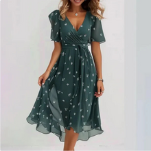 Teddy® | Sommerliches Cocktailkleid für Damen – Grün