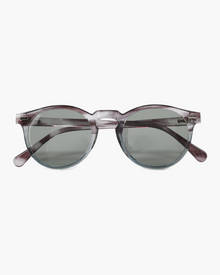 Ezekiel | Polarisiert Runde Sonnenbrille für Männer mit UV-Schutz – Transparentes