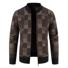 FYNN - Vintage Sweatjacke – Braun
