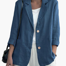 Damen Blazer im lässigen Business Look – Blau