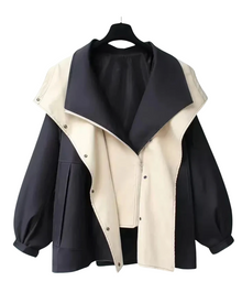 Alva | Elegante Jacke mit Schutz vor Wetter und Wind – Schwarz