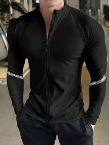 Lenzman – Atmungsaktive Langarmjacke – Schwarz