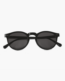 Ezekiel | Polarisiert Runde Sonnenbrille für Männer mit UV-Schutz – Black