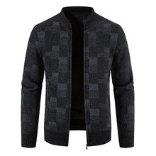 FYNN - Vintage Sweatjacke – Dunkelblau