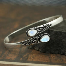 Rovik – Vintage-Armband Aus Silber – Blau