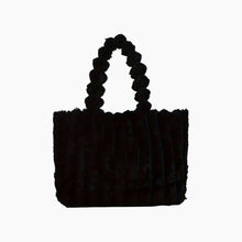 Stilvolle Chunky Schultertasche - Evi – Schwarz