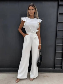 Florenza - Sommerchic Jumpsuit – Weiß