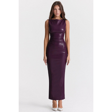 Susan® | Damen-Maxikleid mit Pailletten – Violett