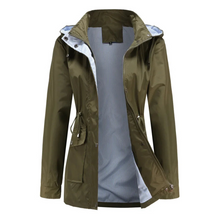 Damen Wasserdichter Trenchcoat | Oberbekleidung – Grün