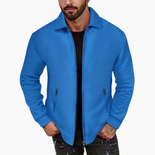 Niklas | Stylische Übergangsjacke für Herren – Blau