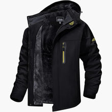 Ralf | Stylische bequeme Fleecejacke – Schwarz