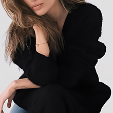 Lavena - Bequemer und wärmender Pullover – Schwarz