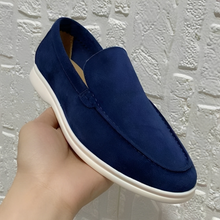 Ricardo - Zeitlose Schlupfschuhe für Herren – Dunkelblau