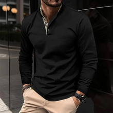 OLIVER – Langarm-Polo mit stylischem Kragen – Warta