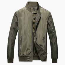 Luis | Bomberjacke für Herren – Armygrün