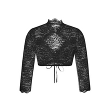 Berenice - Elegante Bluse für das Oktoberfest – Schwarz
