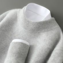 Wayne - Bequemer und warmer Pullover – Hellgrau