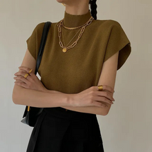 Shelby® | Elegantes T-Shirt für Damen – Khaki