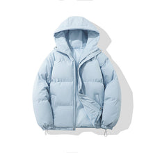 Felisha - Bequeme Kapuzenjacke – Hellblau